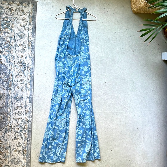 Free people floral jumpsuit! - Picture 2 of 4